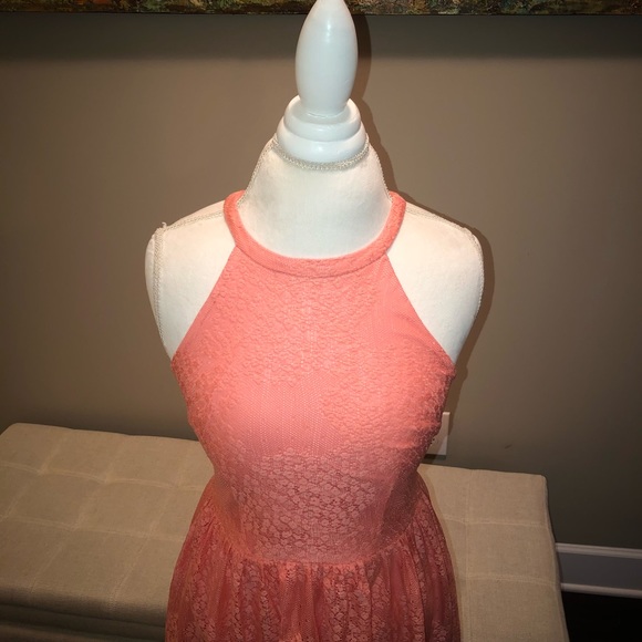 Maggy London Eyelet Dress Size 8 - Picture 5 of 8